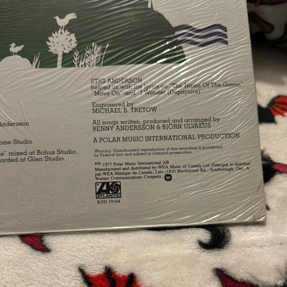 ABBA The Album Vinyl Record - Picture 3 of 6